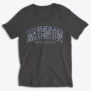Maybinton South Carolina Traditional Soft Lightweight V-Neck