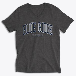 Blue Ridge Illinois Traditional Soft Lightweight V-Neck