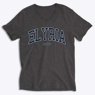 Elyria Ohio Traditional Soft Lightweight V-Neck