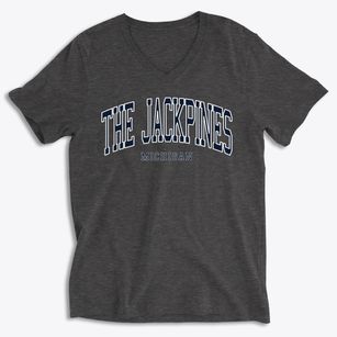 The Jackpines Michigan Traditional Soft Lightweight V-Neck