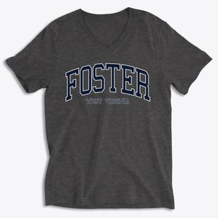 Foster West Virginia Traditional Soft Lightweight V-Neck