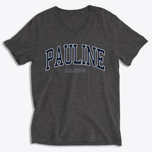 Pauline Illinois Traditional Soft Lightweight V-Neck