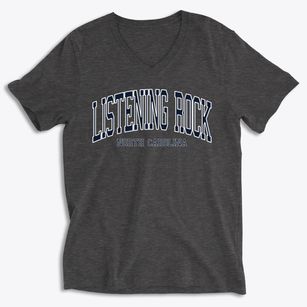 Listening Rock North Carolina Traditional Soft Lightweight V-Neck