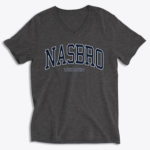 Nasbro Wisconsin Traditional Soft Lightweight V-Neck