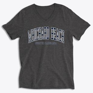 Whichard Beach North Carolina Traditional Soft Lightweight V-Neck