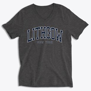 Lithgow New York Traditional Soft Lightweight V-Neck