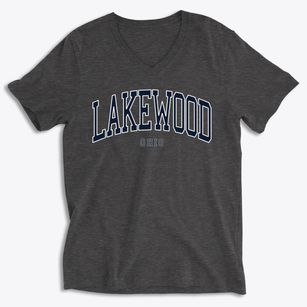 Lakewood Ohio Traditional Soft Lightweight V-Neck