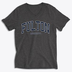 Fulton Mississippi Traditional Soft Lightweight V-Neck