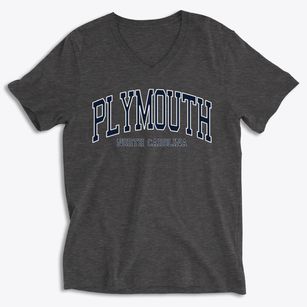 Plymouth North Carolina Traditional Soft Lightweight V-Neck