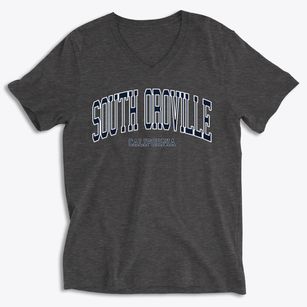South Oroville California Traditional Soft Lightweight V-Neck
