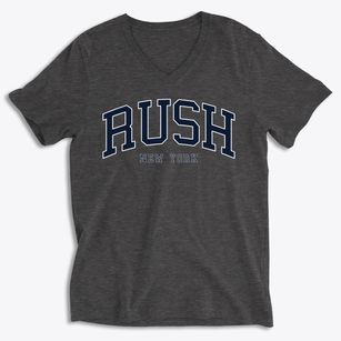 Rush New York Traditional Soft Lightweight V-Neck