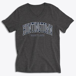 Huntingtown Maryland Traditional Soft Lightweight V-Neck