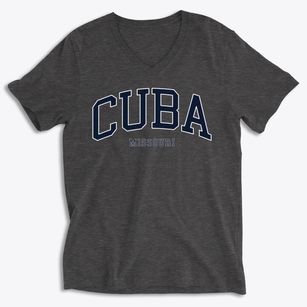 Cuba Missouri Traditional Soft Lightweight V-Neck