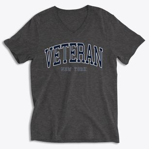 Veteran New York Traditional Soft Lightweight V-Neck