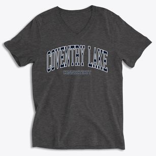 Coventry Lake Connecticut Traditional Soft Lightweight V-Neck