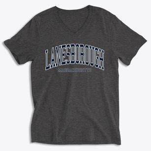 Lanesborough Massachusetts Traditional Soft Lightweight V-Neck