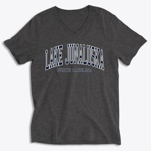 Lake Junaluska North Carolina Traditional Soft Lightweight V-Neck