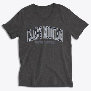 Cajah's Mountain North Carolina Traditional Soft Lightweight V-Neck