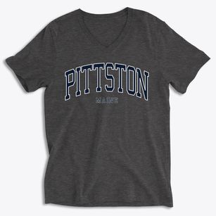 Pittston Maine Traditional Soft Lightweight V-Neck