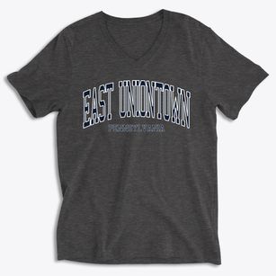 East Uniontown Pennsylvania Traditional Soft Lightweight V-Neck