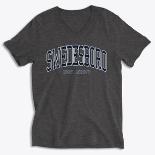 Swedesboro New Jersey Traditional Soft Lightweight V-Neck
