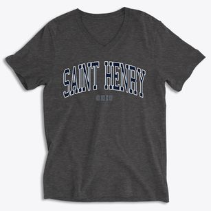 St. Henry Ohio Traditional Soft Lightweight V-Neck