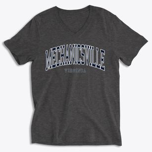 Mechanicsville Virginia Traditional Soft Lightweight V-Neck