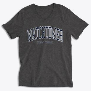 Watchtower New York Traditional Soft Lightweight V-Neck