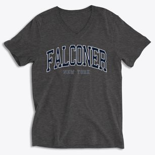 Falconer New York Traditional Soft Lightweight V-Neck