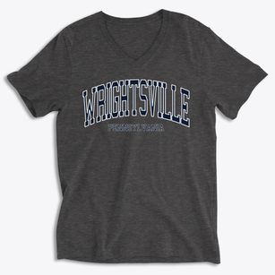 Wrightsville Pennsylvania Traditional Soft Lightweight V-Neck