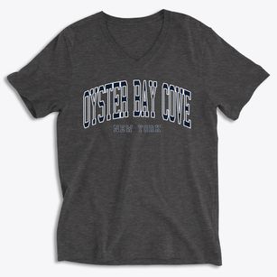Oyster Bay Cove New York Traditional Soft Lightweight V-Neck