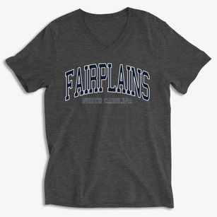 Fairplains North Carolina Traditional Soft Lightweight V-Neck