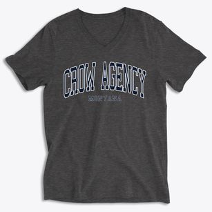 Crow Agency Montana Traditional Soft Lightweight V-Neck