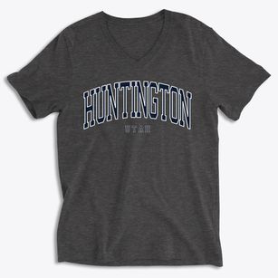 Huntington Utah Traditional Soft Lightweight V-Neck