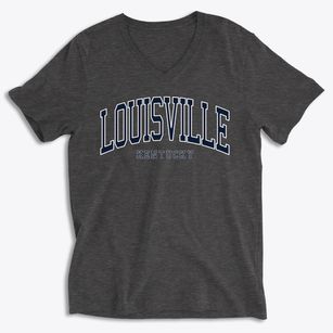 Louisville Kentucky Traditional Soft Lightweight V-Neck