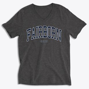 Fairborn Ohio Traditional Soft Lightweight V-Neck