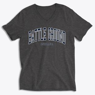 Battle Ground Indiana Traditional Soft Lightweight V-Neck