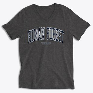 Roman Forest Texas Traditional Soft Lightweight V-Neck