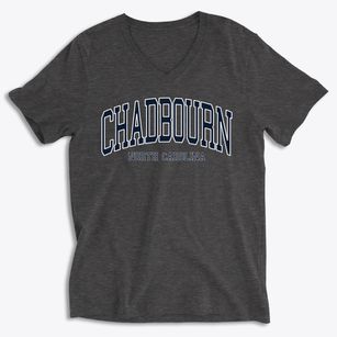 Chadbourn North Carolina Traditional Soft Lightweight V-Neck