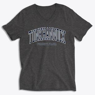 Tunkhannock Pennsylvania Traditional Soft Lightweight V-Neck