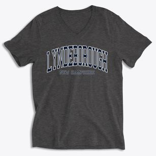 Lyndeborough New Hampshire Traditional Soft Lightweight V-Neck