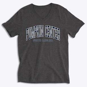 Pumpkin Center North Carolina Traditional Soft Lightweight V-Neck