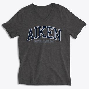 Aiken South Carolina Traditional Soft Lightweight V-Neck