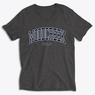 Woodcreek Texas Traditional Soft Lightweight V-Neck