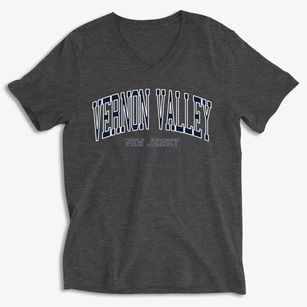Vernon Valley New Jersey Traditional Soft Lightweight V-Neck