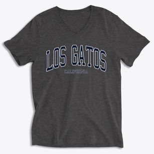 Los Gatos California Traditional Soft Lightweight V-Neck