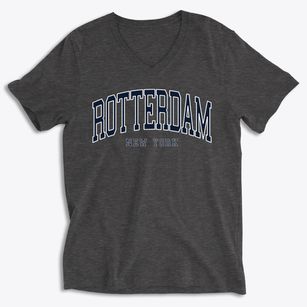 Rotterdam New York Traditional Soft Lightweight V-Neck