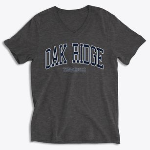 Oak Ridge Tennessee Traditional Soft Lightweight V-Neck