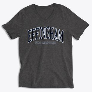 Effingham New Hampshire Traditional Soft Lightweight V-Neck