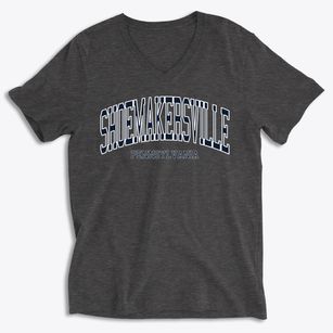 Shoemakersville Pennsylvania Traditional Soft Lightweight V-Neck